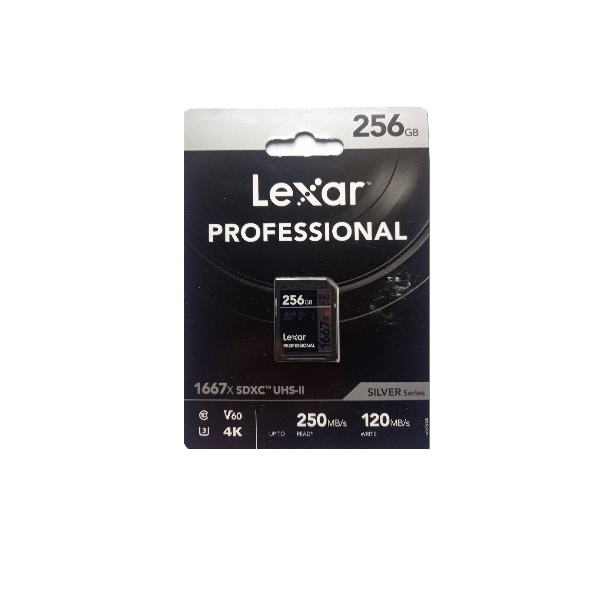 Lexar 256 GB SDXC Card Professional UHS-II (Silver Series)