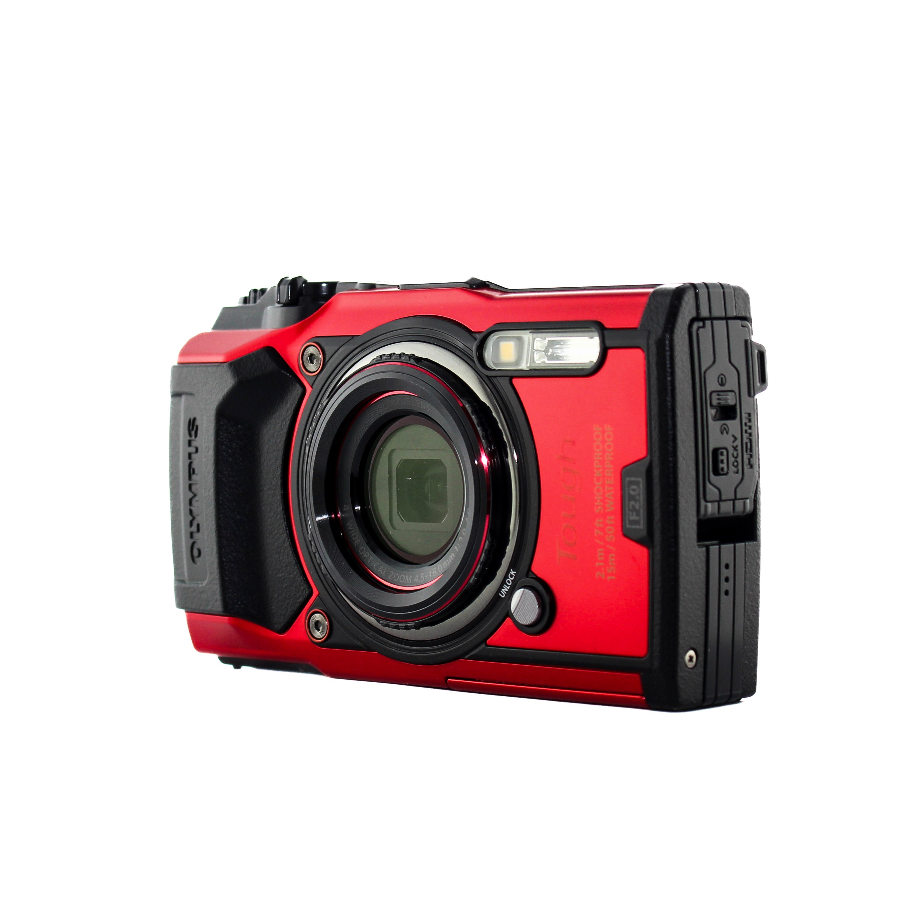 OLYMPUS - OLYMPUS　Tough TG-6 レッド Olympus Tough TG-6 Waterproof Camera - Rugged for Adventure