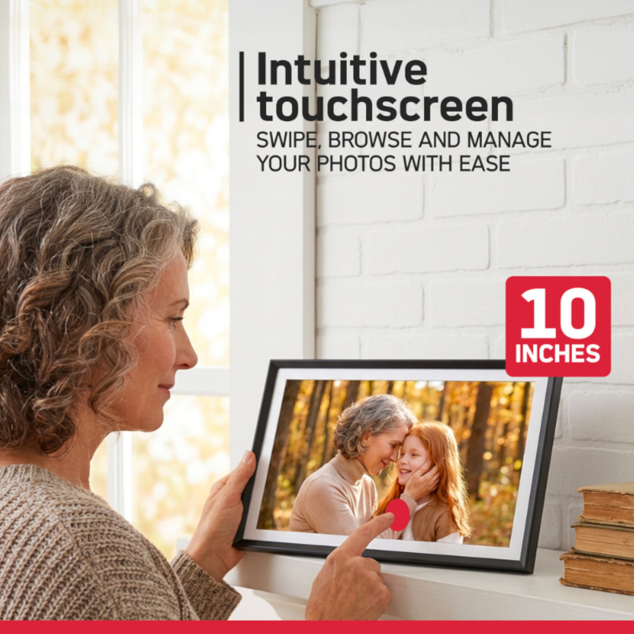 Agfa 10” RDPF apf1000 wifi Digital Photo Frame