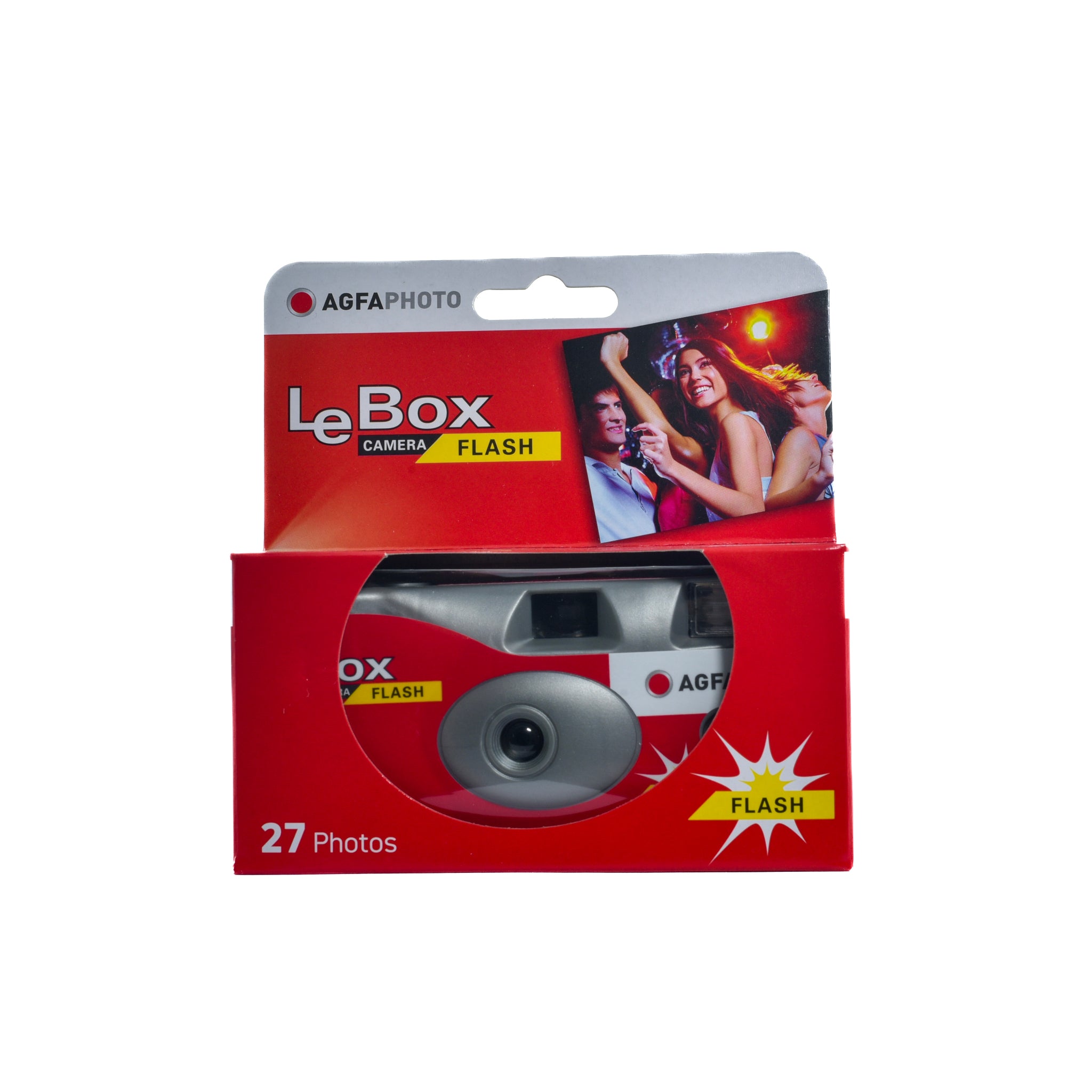 Agfa Photo LeBox 35mm Film Disposable Camera (Red)