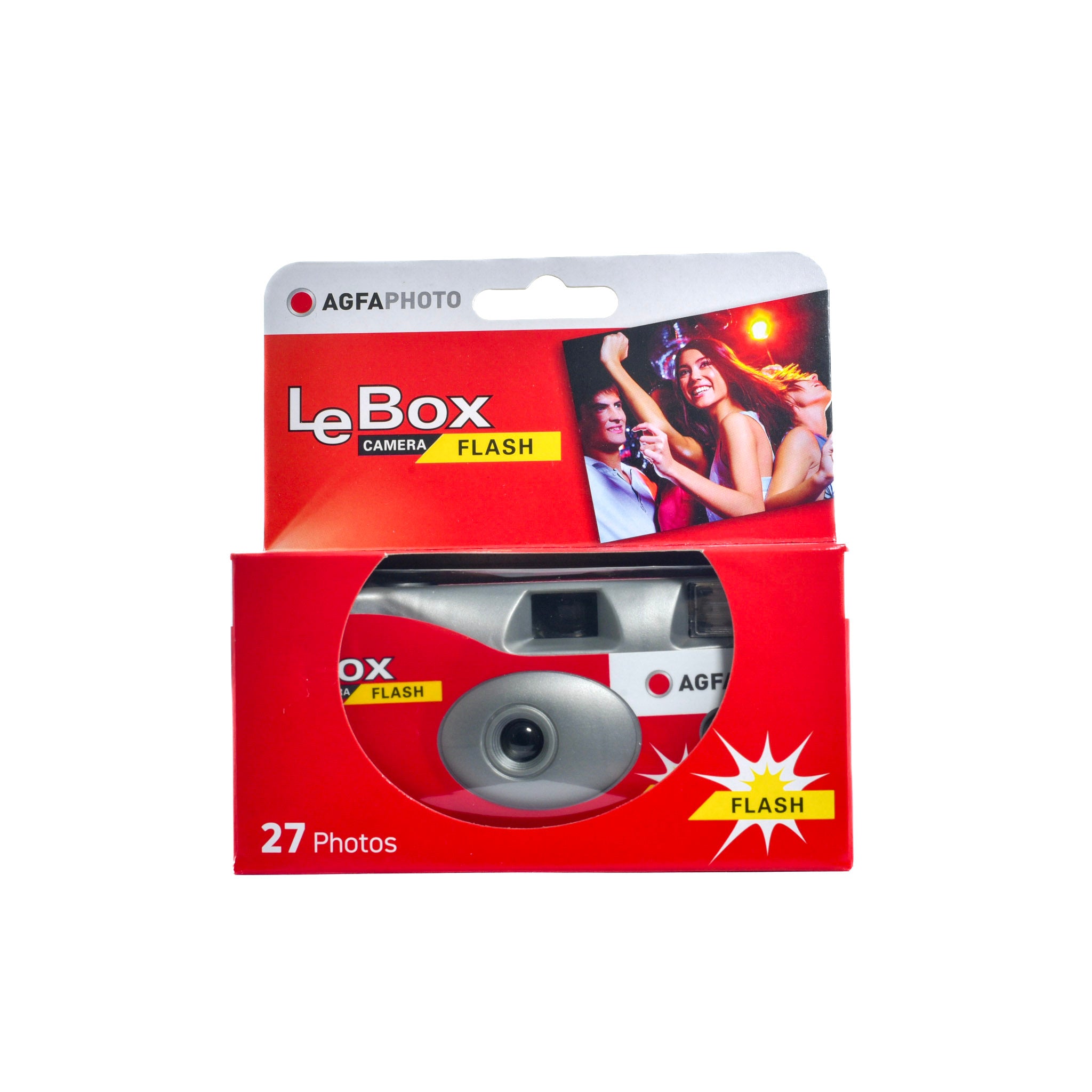 Agfa Photo LeBox 35mm Film Disposable Camera (Red)