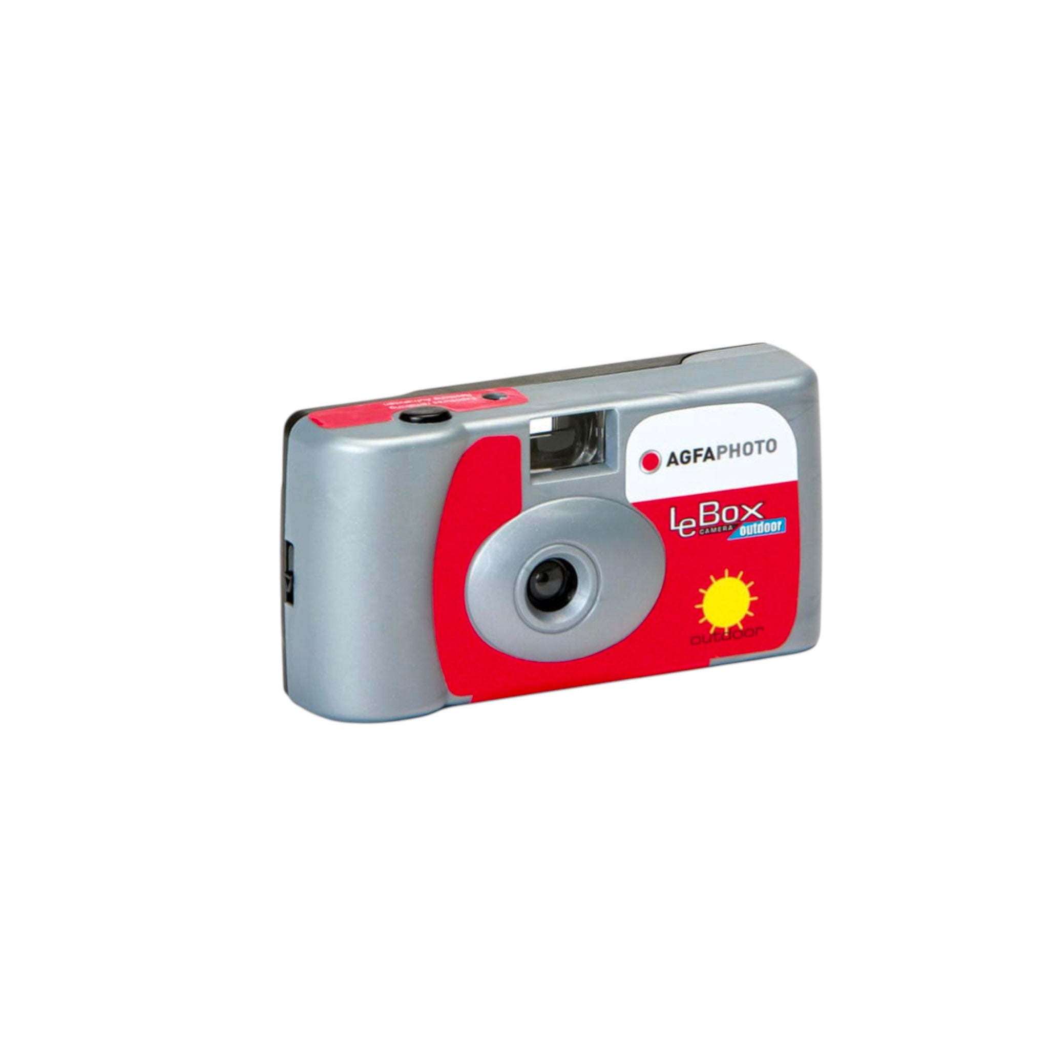 Agfa Photo LeBox 35mm Film Disposable Camera (Red)