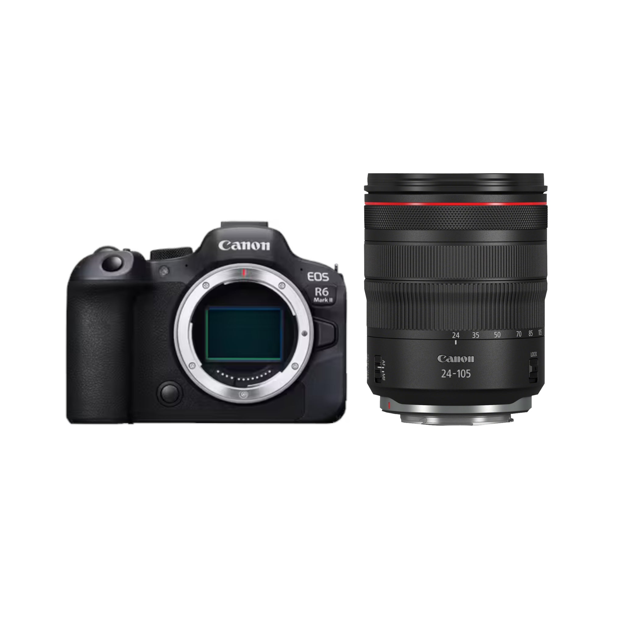 Canon Eos R6 mk ii Mirrorless Dslr Camera & 24-105mm f4 L IS USM lens