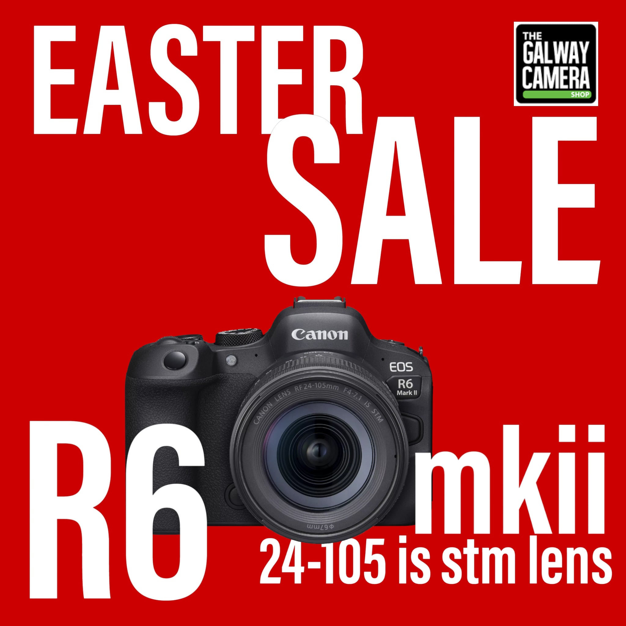 Canon OFFER: Eos R6 mk ii Mirrorless Camera & 24-105mm IS STM lens