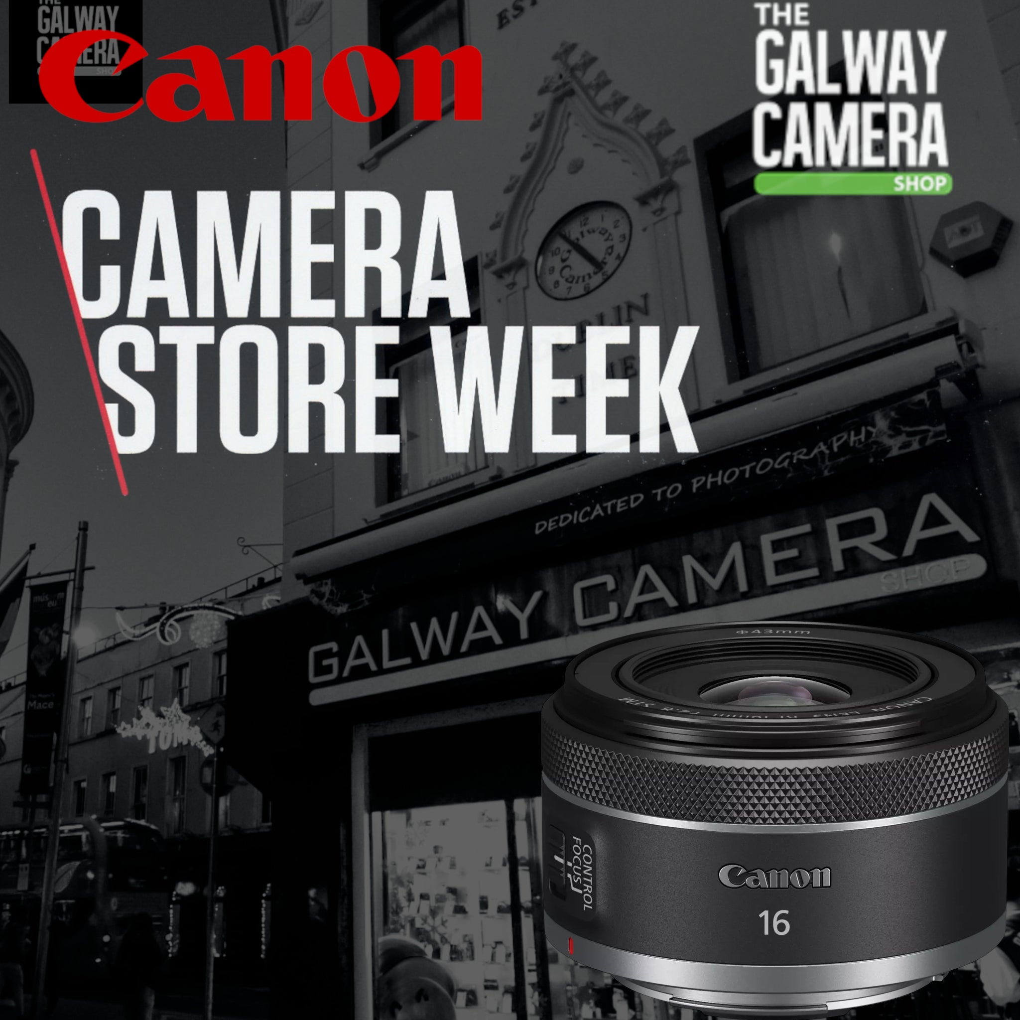 Canon OFFER: RF 16mm f/2.8 IS STM lens