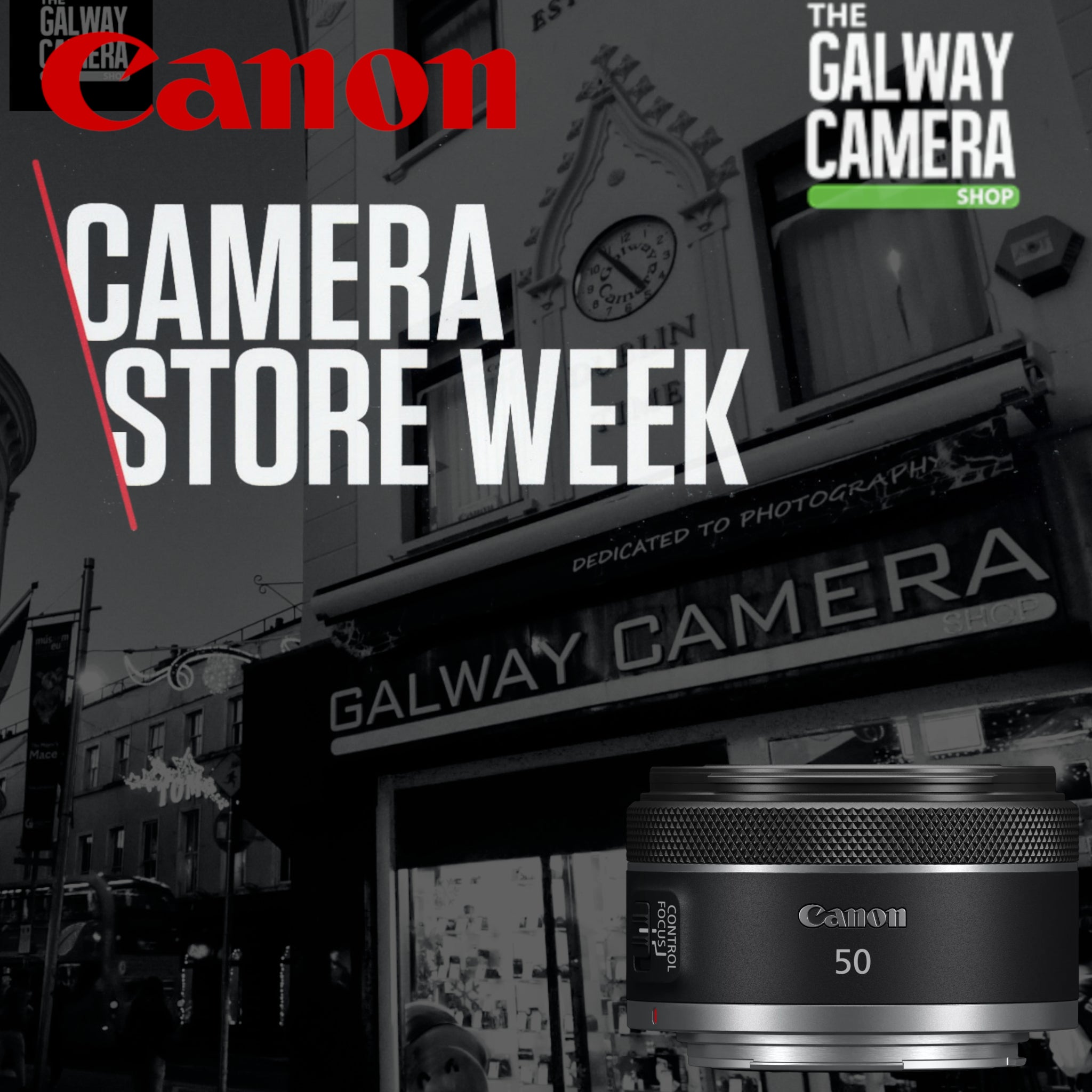 Canon OFFER: RF 50mm f/1.8 IS STM lens