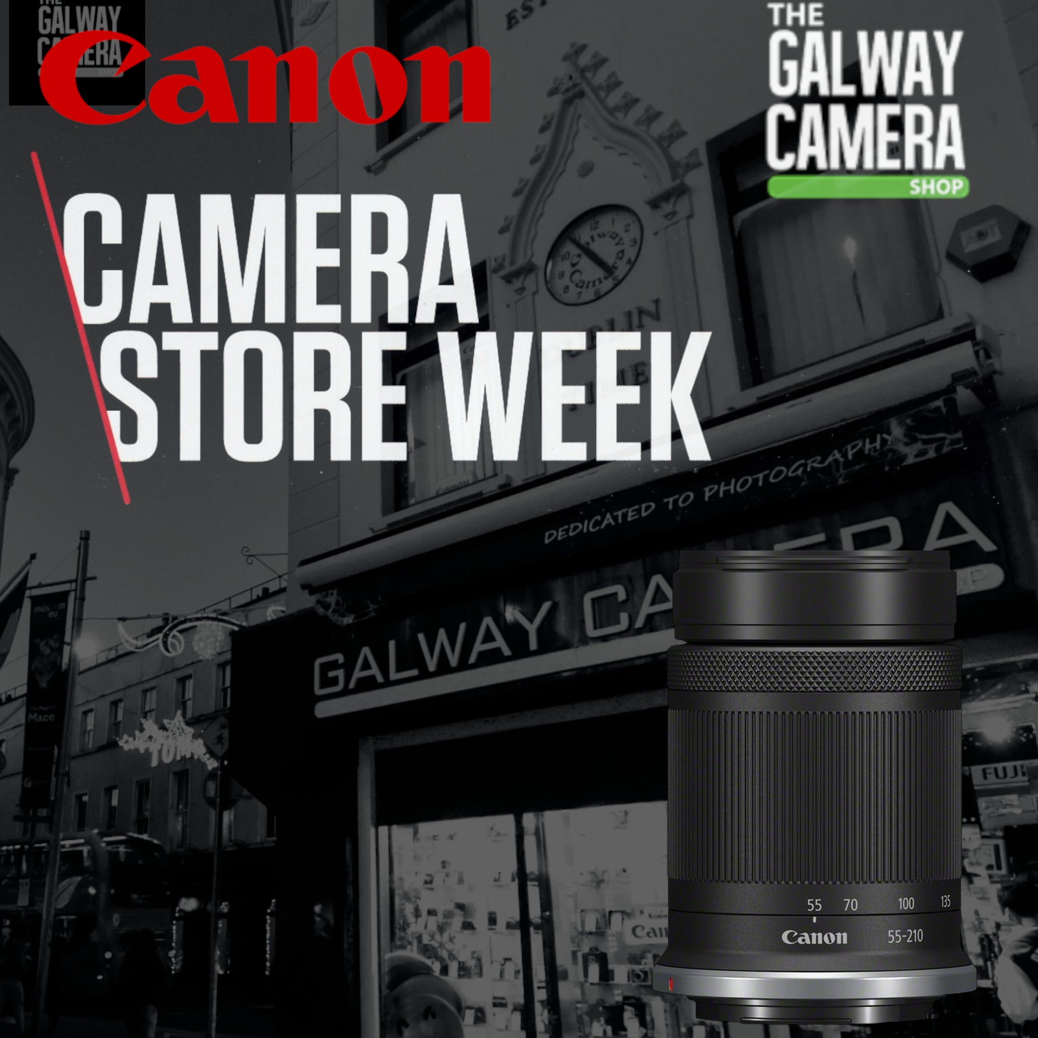 Canon OFFER: RF-S 55-210mm f/5-7.1 IS STM lens