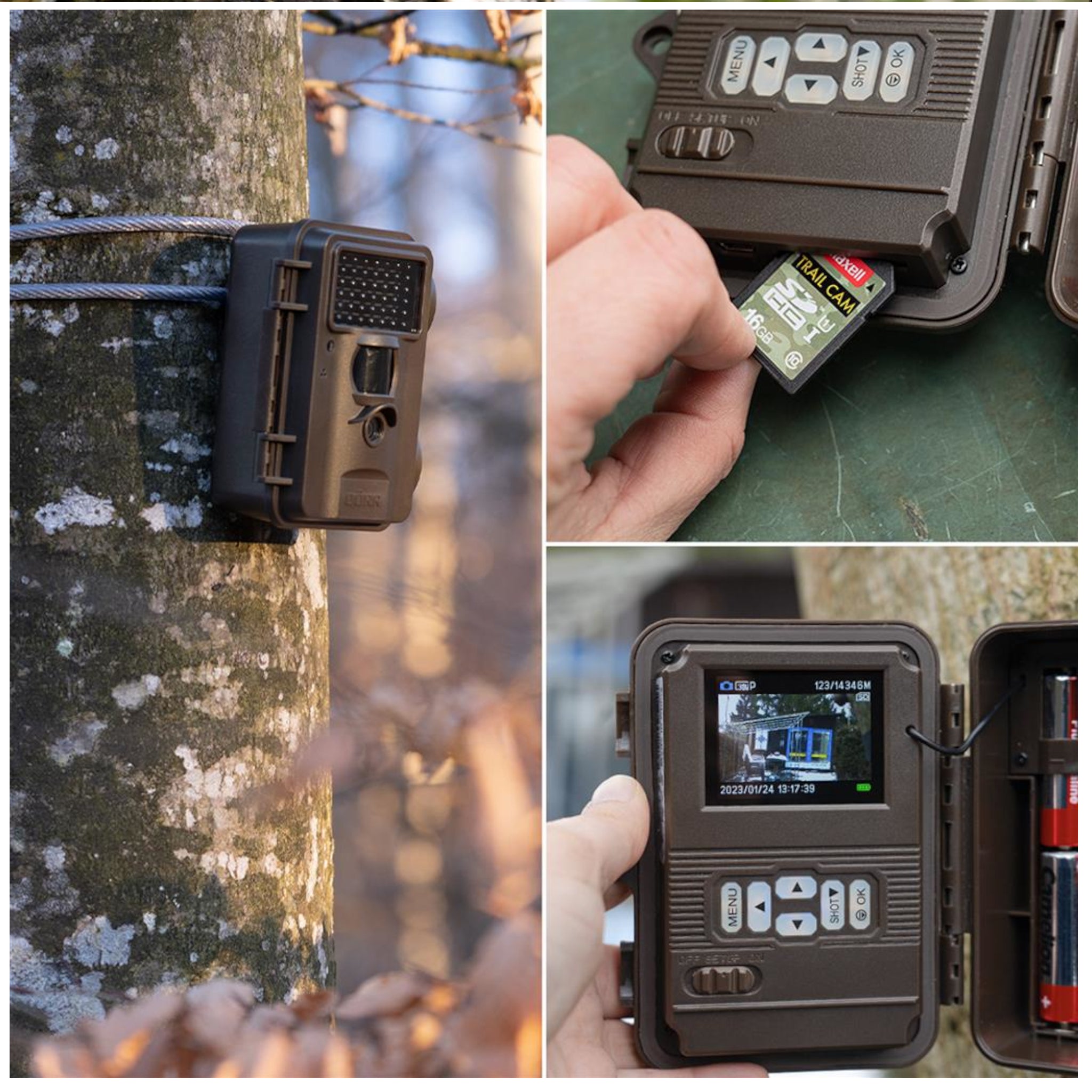 Dorr Snapshot Mini Black 30MP 4K Nature Camera (Black)