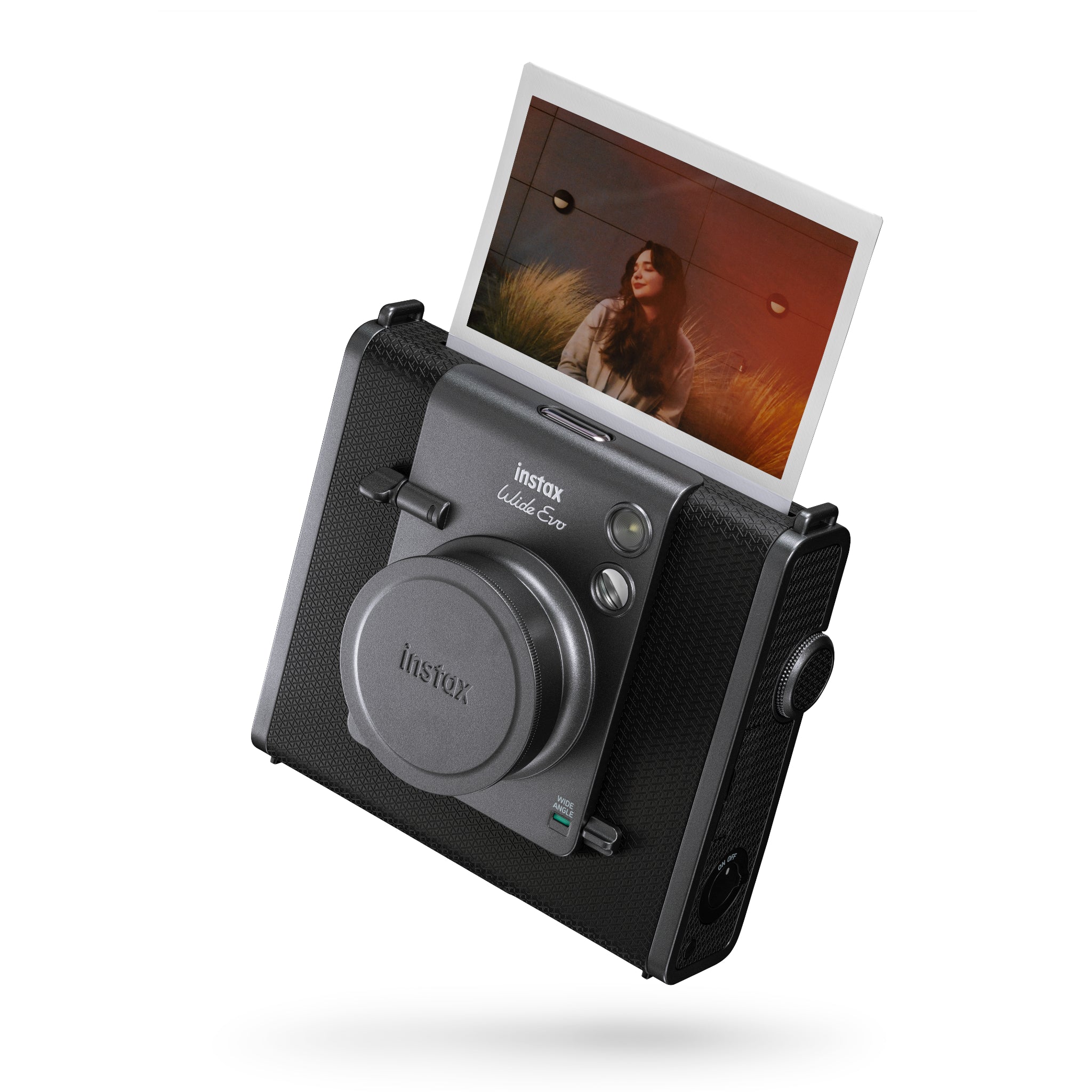 Fujifilm Instax Wide Evo Hybrid Instant Camera (Black)