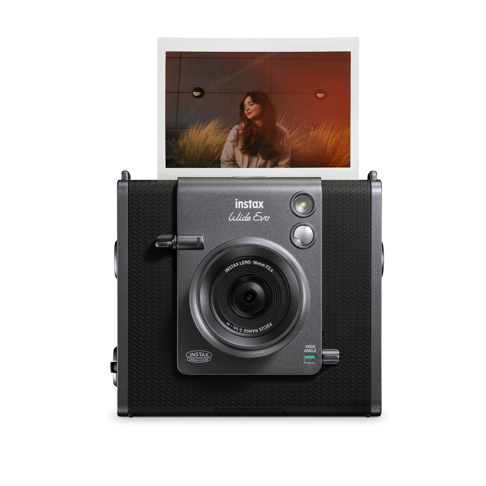 Fujifilm Instax Wide Evo Hybrid Instant Camera (Black)