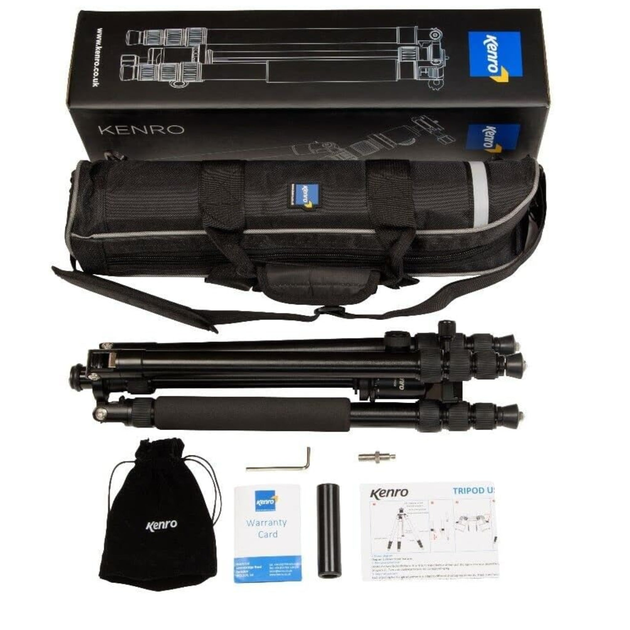 Kenro Karoo Pro Travel Tripod (Large-Kentr 202)