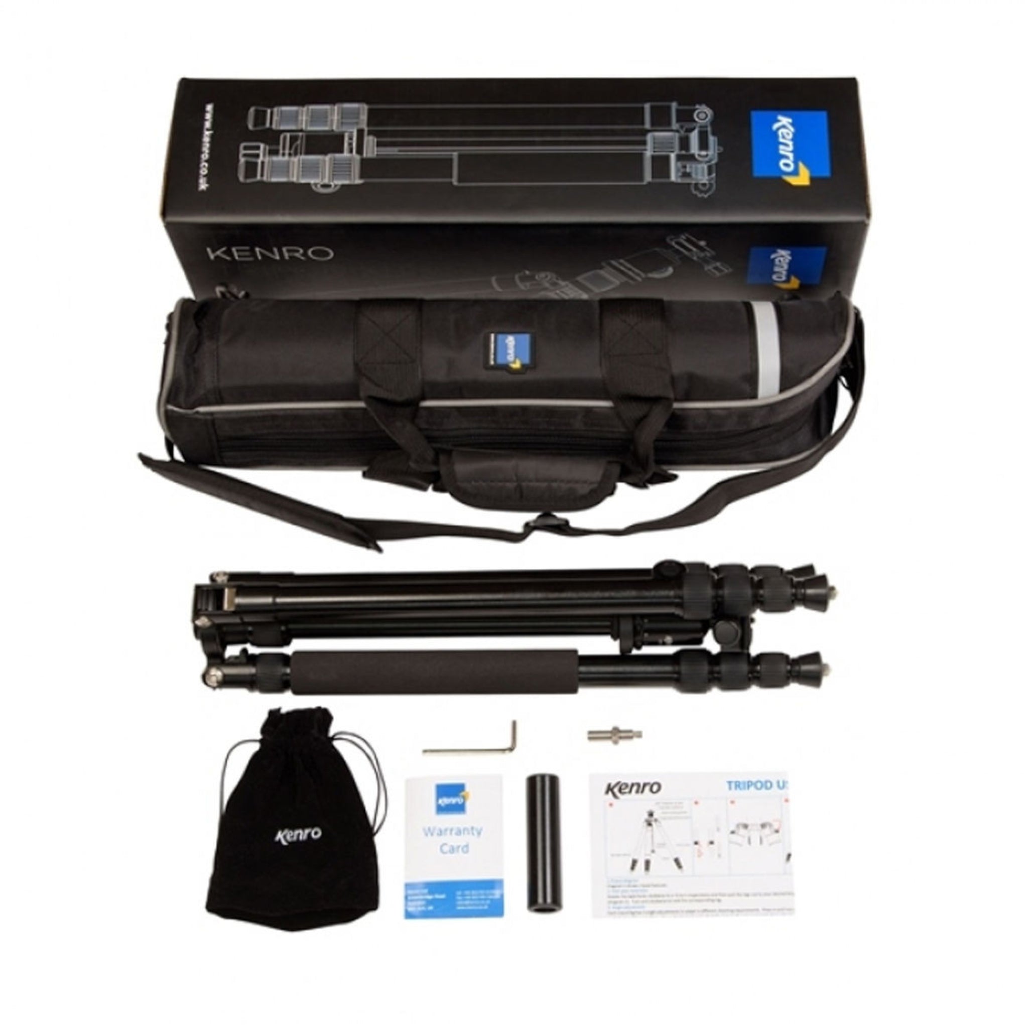 Kenro Karoo Pro Travel Tripod (Small-Kentr 201)