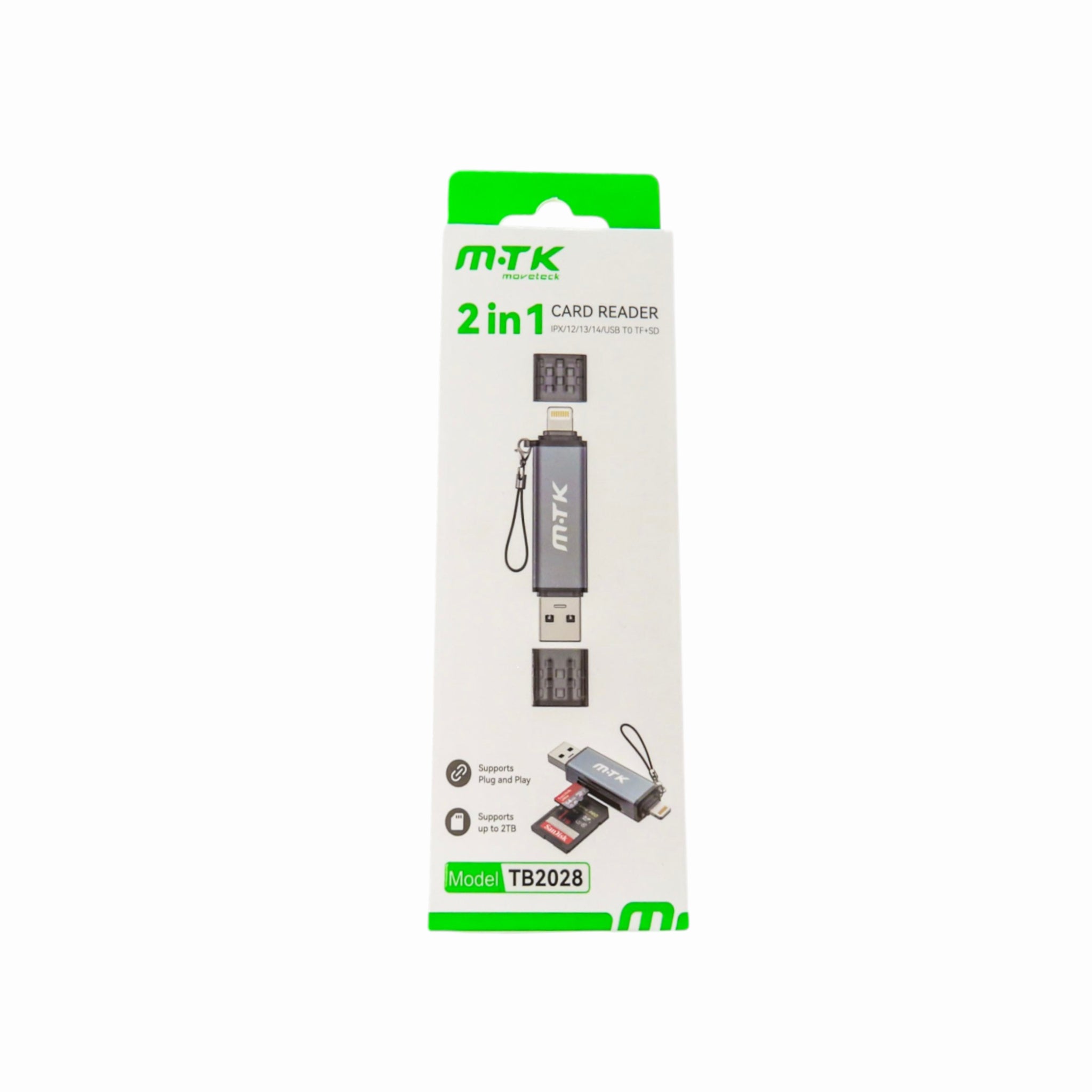 M-TK 2 in 1 Card Readers