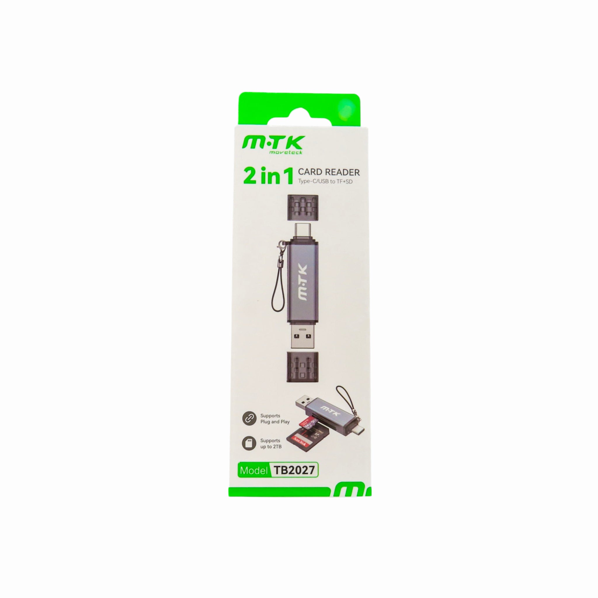 M-TK 2 in 1 Card Readers