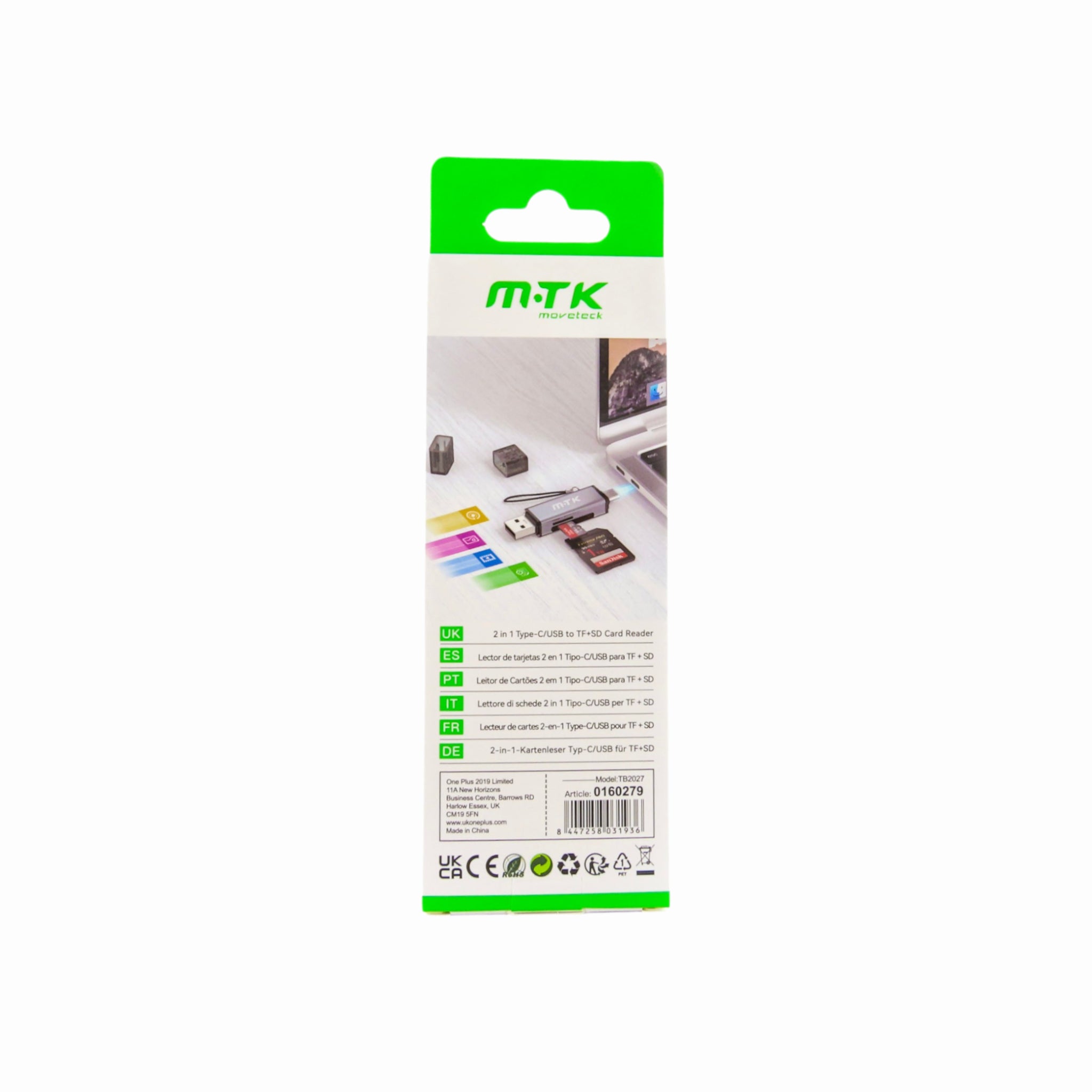 M-TK 2 in 1 Card Readers