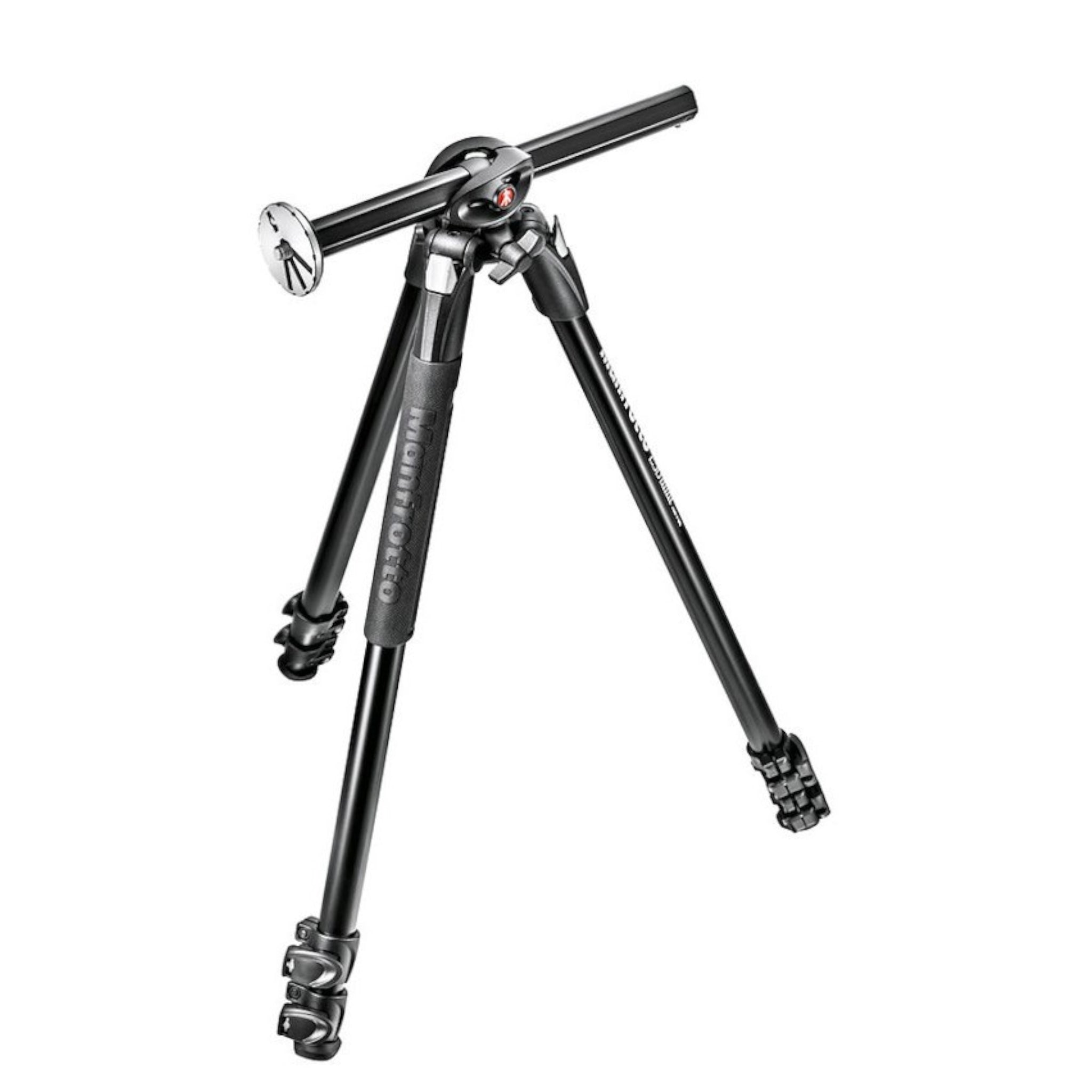 Manfrotto 290 Dual Tripod (with 90°column & 804 3-Way Pan/Tilt Head)