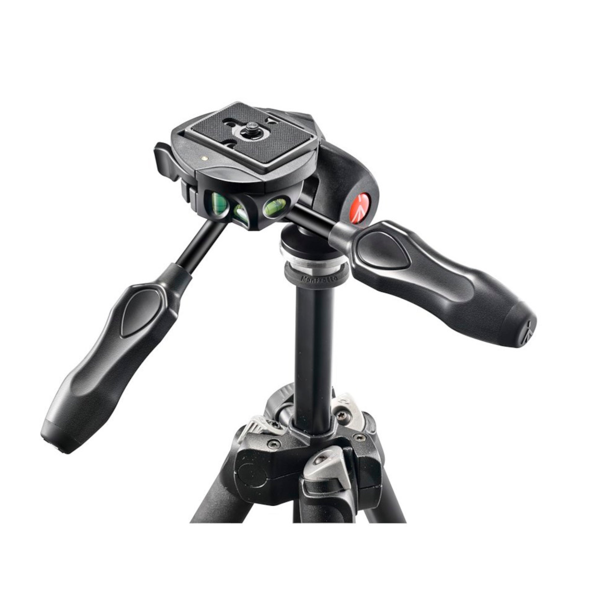 Manfrotto 3-Way Tripod Head with Compact Foldable Handles (290 series)
