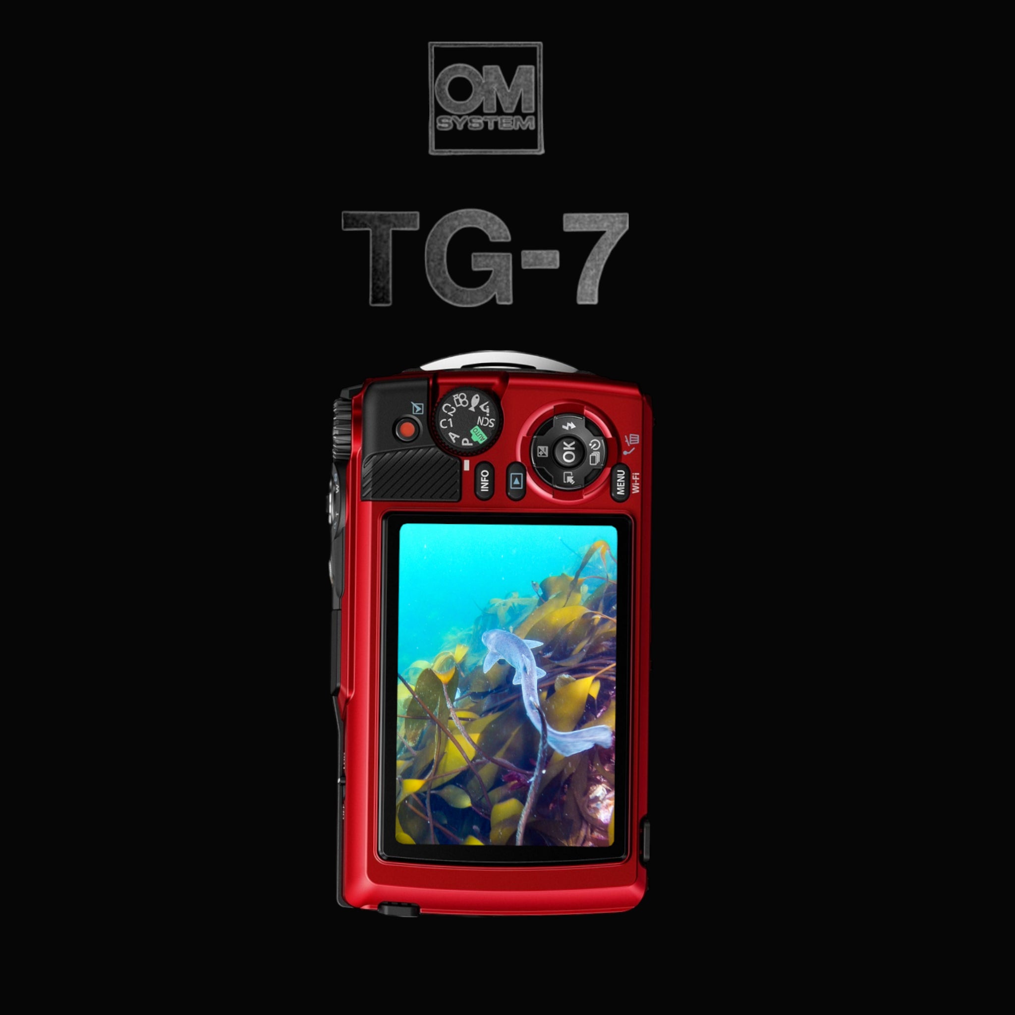 Olympus Tough TG-7 OM System Compact Waterproof Action