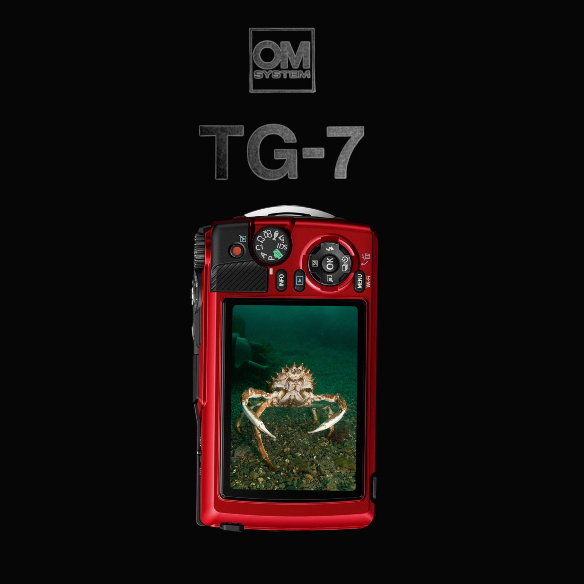 Olympus Tough TG-7 OM System Compact Waterproof Action