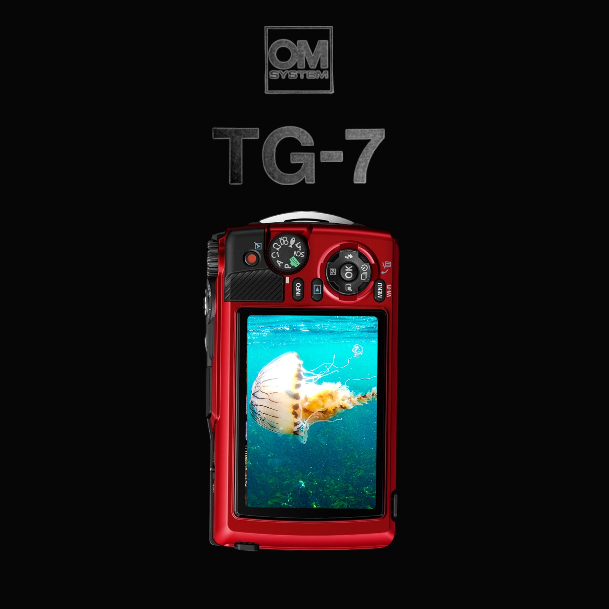 Olympus Tough TG-7 OM System Compact Waterproof Action