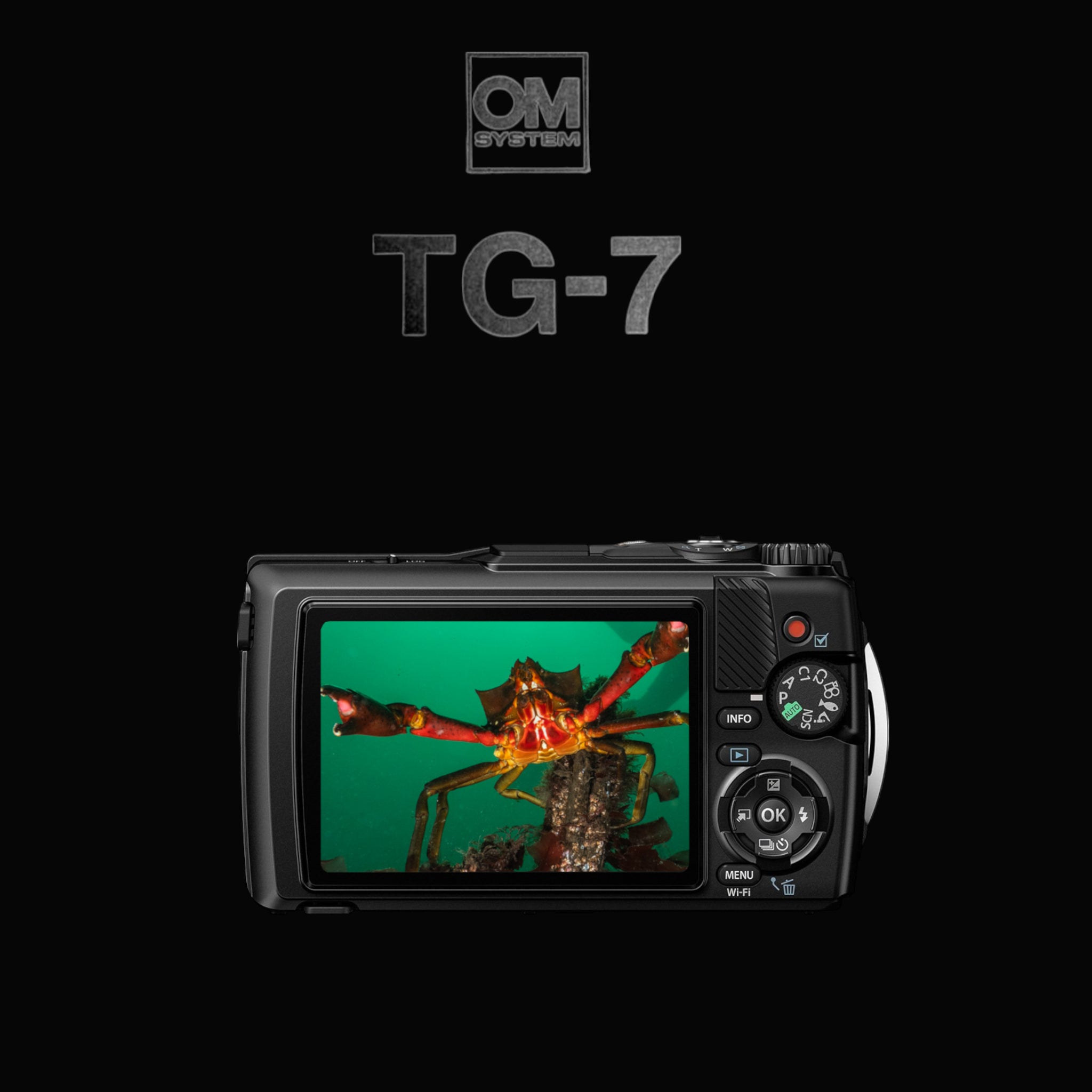Olympus Tough TG-7 OM System Compact Waterproof Action