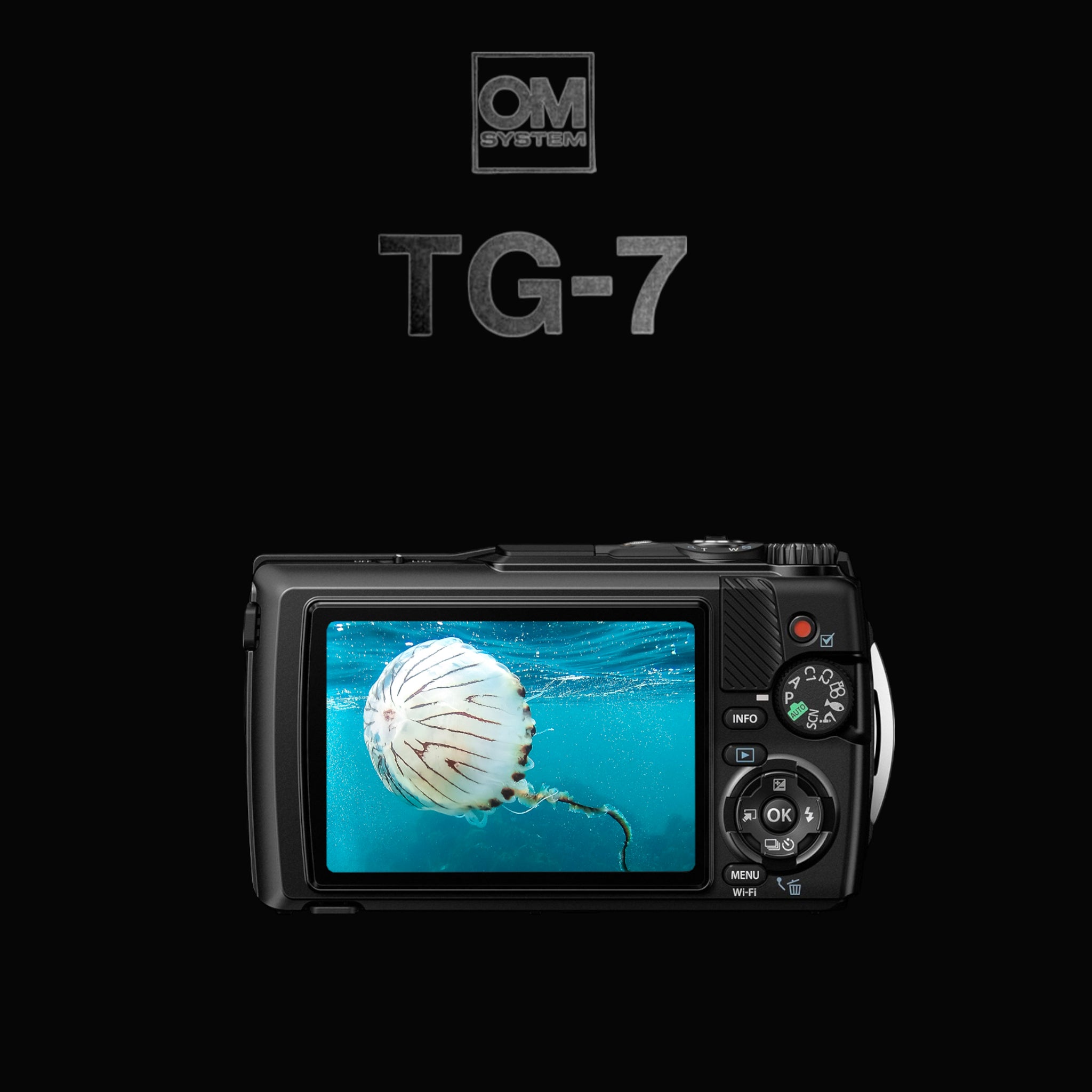 Olympus Tough TG-7 OM System Compact Waterproof Action
