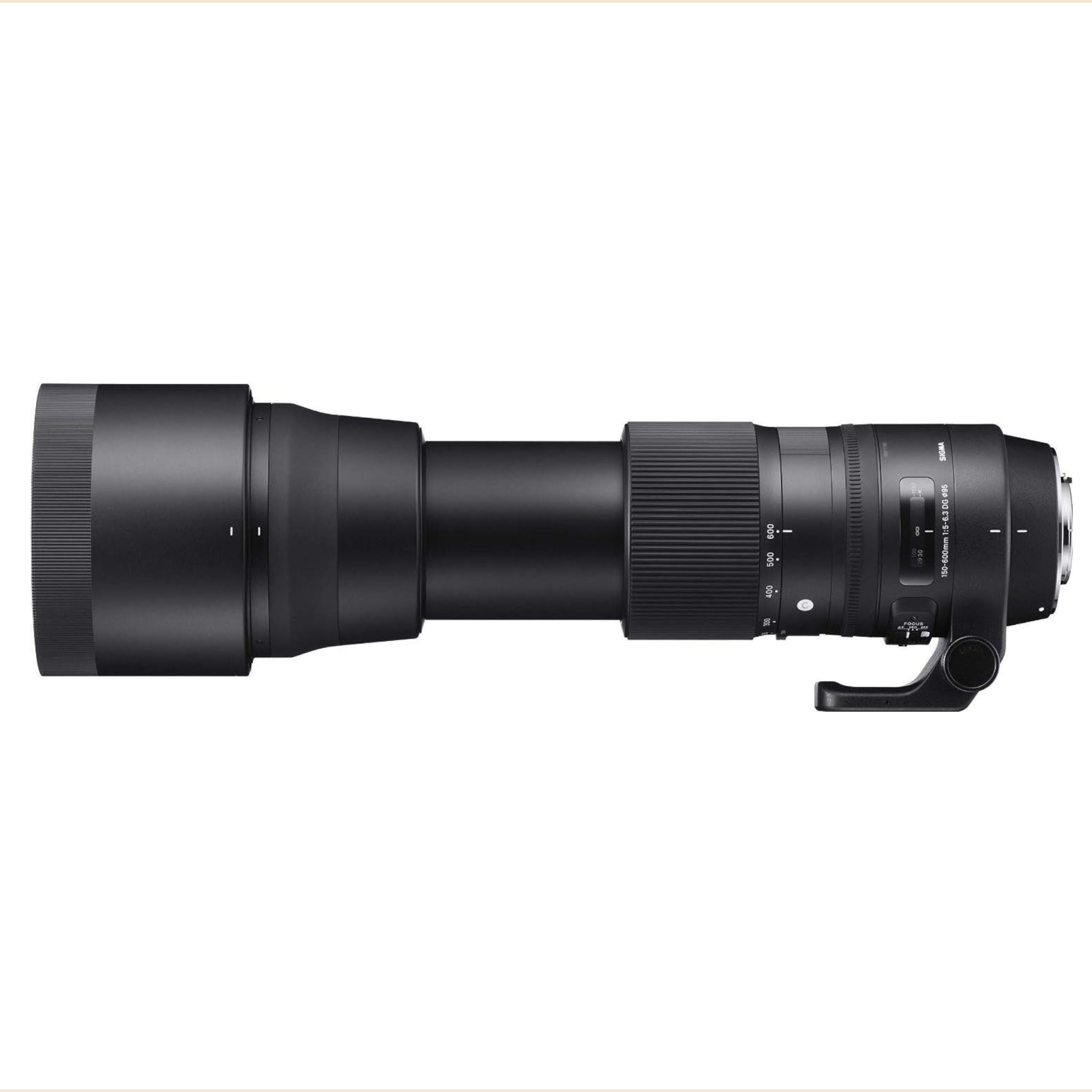 Pre-Owned Sigma 150-600mm f5-6.3 DG OS HSM lens & 1.4 x convertor (Canon EF Mount)
