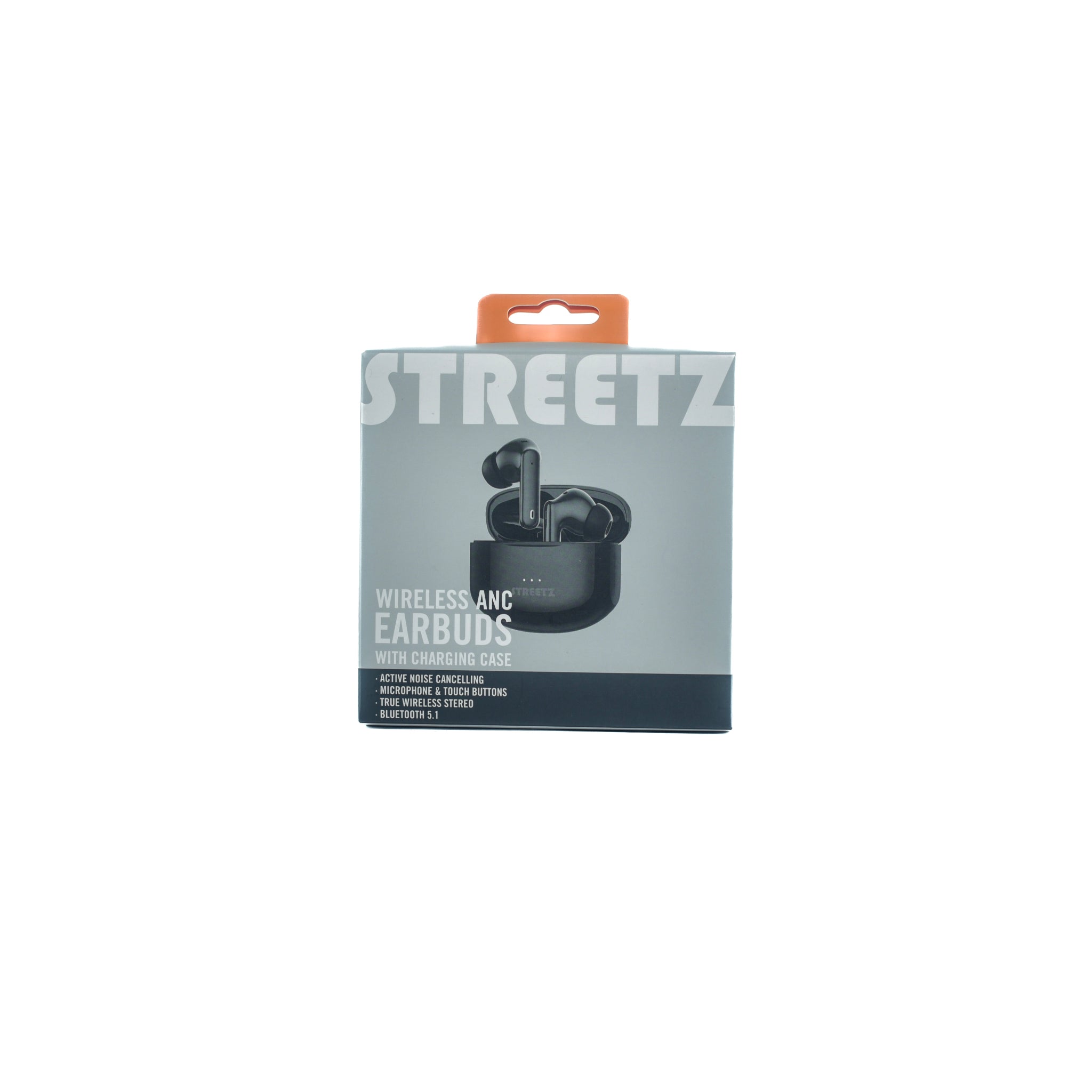 Streetz Wireless ANC Earbuds (Black)