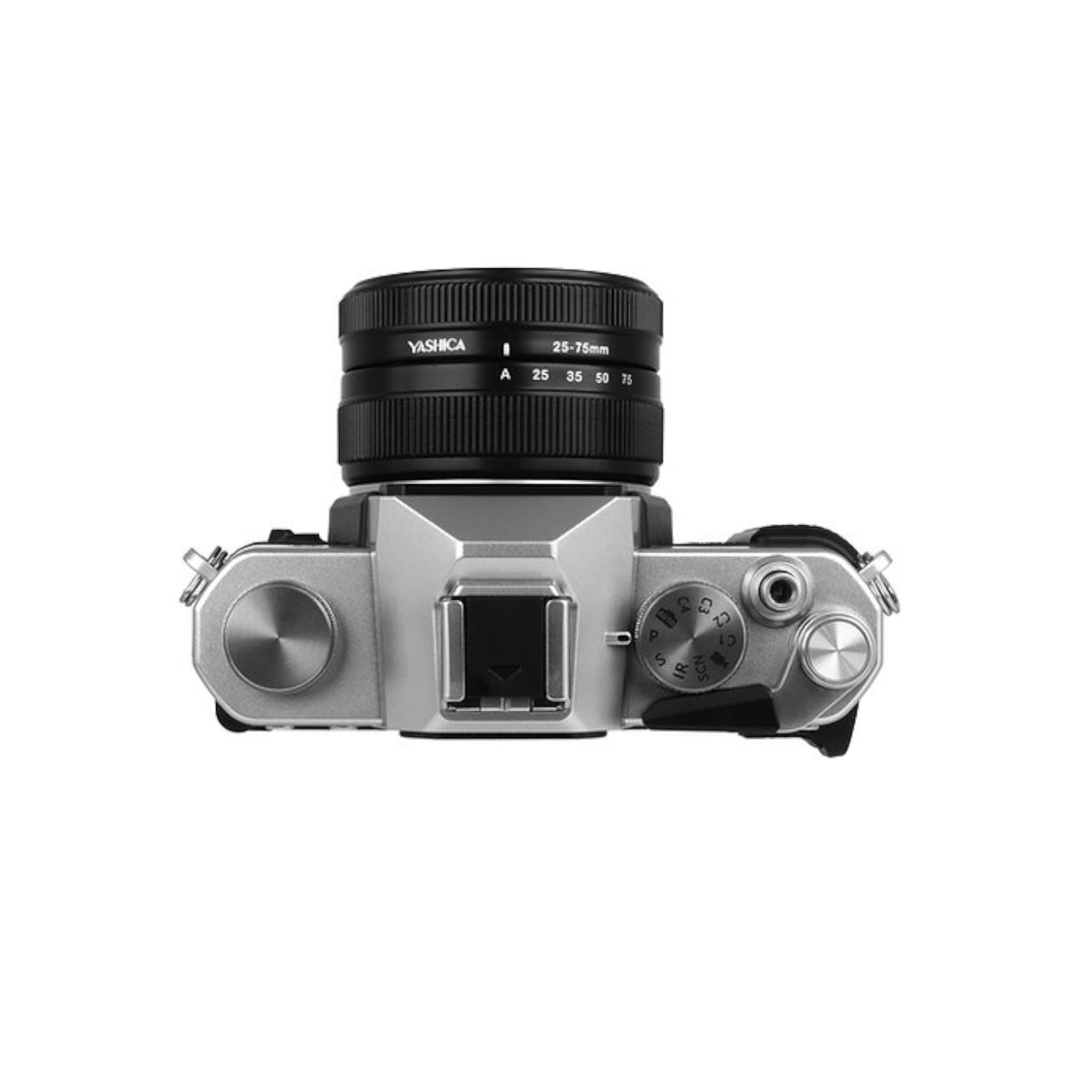 Yashica FX-D 100 Simulation film camera (black-silver)