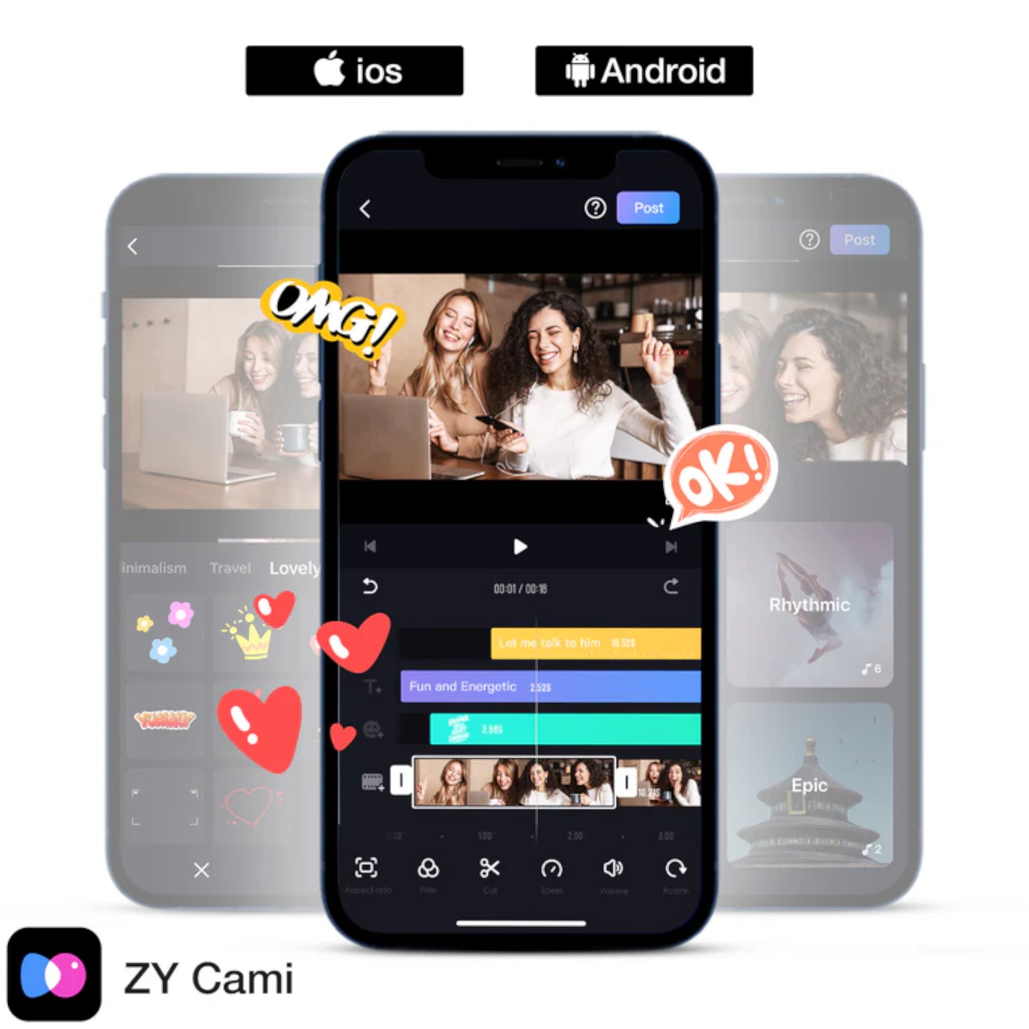 Zhiyun Smooth Q3 Combo Handheld Smartphone Gimbal